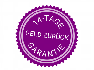 14-tägige Geld-zurück-Garantie